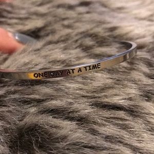 One Day At A Time Cuff Bracelet